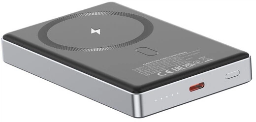 Powerbank Canyon OnPower 510 slim Magsafe 10000 mAh PD20W Dark Grey (CNS-CPB510DG) - obraz 3