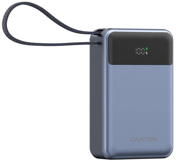 Powerbank Canyon OnPower 600 20000 mAh PD65W Dark Grey (CNS-CPB600DG) - obraz 6