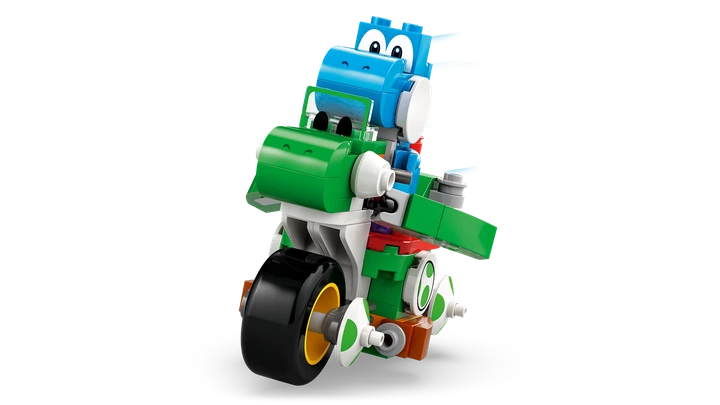 Конструктор LEGO Super Mario Mario Kart: Мотоцикл Йоши 133 элемента (72031) - изображение 5