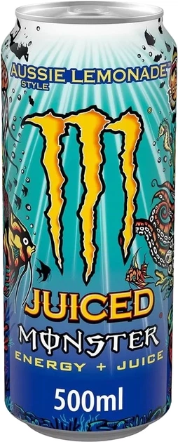 Упаковка энергетического безалкогольного напитка Monster Aussie