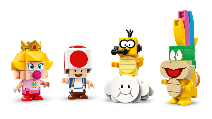 Zestaw klocków LEGO Super Mario Mario Kart: Zestaw Baby Peach i Grand Prix 823 elementy (72036) - obraz 3