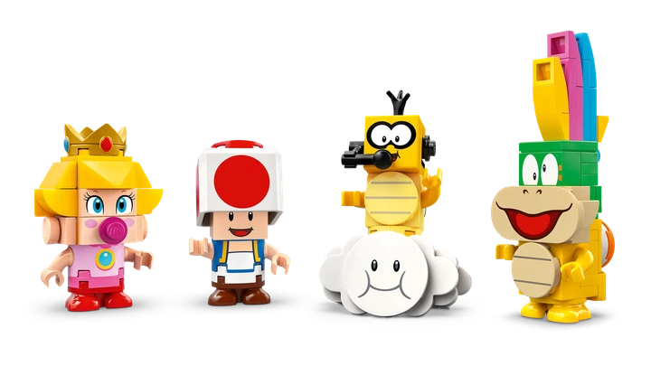 Конструктор LEGO Super Mario Mario Kart: Набор Бэби Пич и Гран-при 823 элемента (72036) - Фото 3 Конструктор LEGO Super Mario Mario Kart: Набор Бэби Пич и Гран-при 823 элемента (72036) - изображение 3