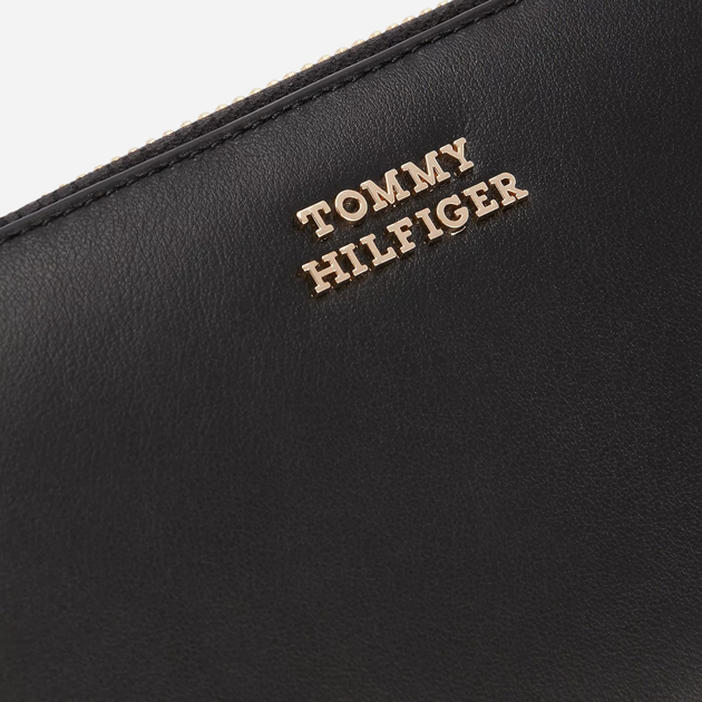 Гаманець жіночий для карток Tommy Hilfiger AW0AW17340-BDS Чорний (8720638253181) - зображення 3