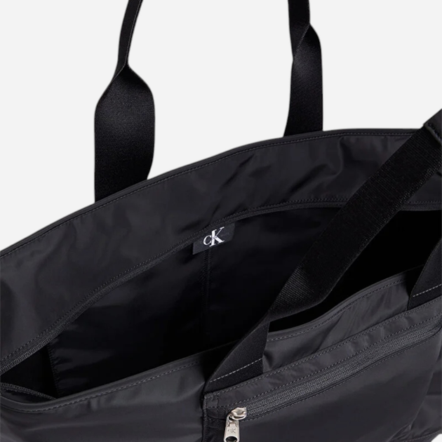 Torba shopper męska duża Calvin Klein K50K513023-BEH Czarna (8721107052120) - obraz 4