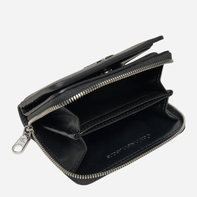 Гаманець жіночий для карток Calvin Klein K60K612740-BEH Чорний (8720639889358) - зображення 4