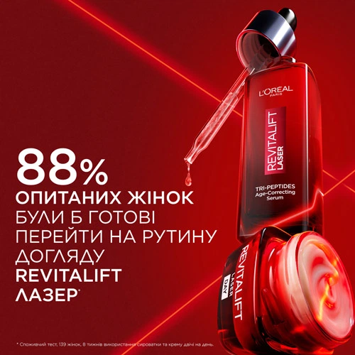 Антивозрастная сыворотка L'Oreal Paris Revitalift Laser X3 тройного действия для кожи лица 30 мл (3600524197711) - изображение 8
