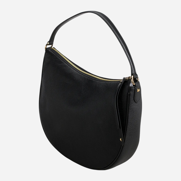 Torebka bagietka damska ze skóry naturalnej Michael Kors 35R4G4DL9L-001 Czarna (196237487025) - obraz 3
