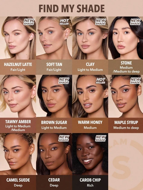 Рідкий кремовий контур SHEGLAM Sun Sculpt Liquid Contour Hazelnut Latte, 5.2 мл - Фото 4 Рідкий кремовий контур SHEGLAM Sun Sculpt Liquid Contour Hazelnut Latte, 5.2 мл - изображение 4