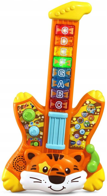 Gitara Vtech wesołego tygryska (5900511619553) - obraz 3