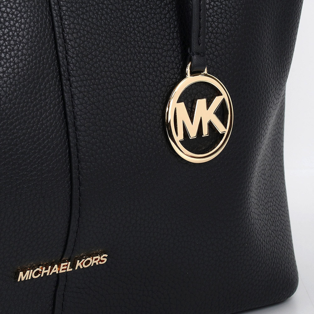 Torba shopper damska ze skóry naturalnej Michael Kors 35S4G4FS3L-001 Czarna (196237630520) - obraz 3