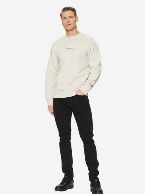 Джинси Slim Fit чоловічі Calvin Klein Jeans J30J326532-1BY 31-32 Чорні (8720639960576) - зображення 3