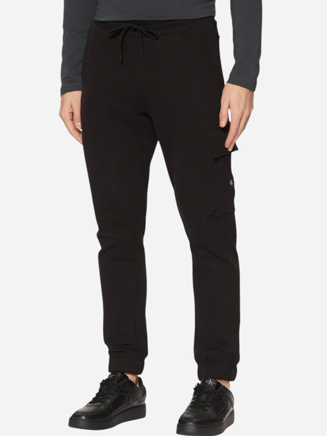 Спортивні штани чоловічі Calvin Klein Jeans J30J326762-BEH S Чорні (8720639959952) - зображення 1