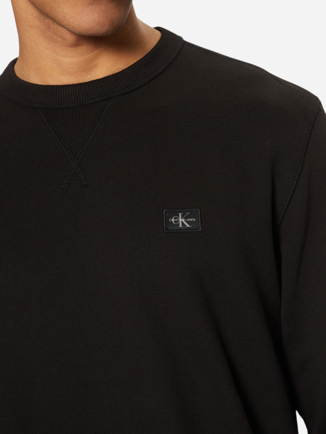 Світшот чоловічий Calvin Klein Jeans J30J327115-BEH XL Чорний (8721107159225) - зображення 5