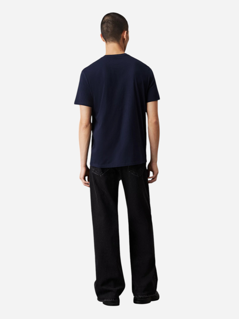 Koszulka męska bawełniana Calvin Klein Jeans 00040EM286-CEF S Ciemnogranatowa (8720639889402) - obraz 2