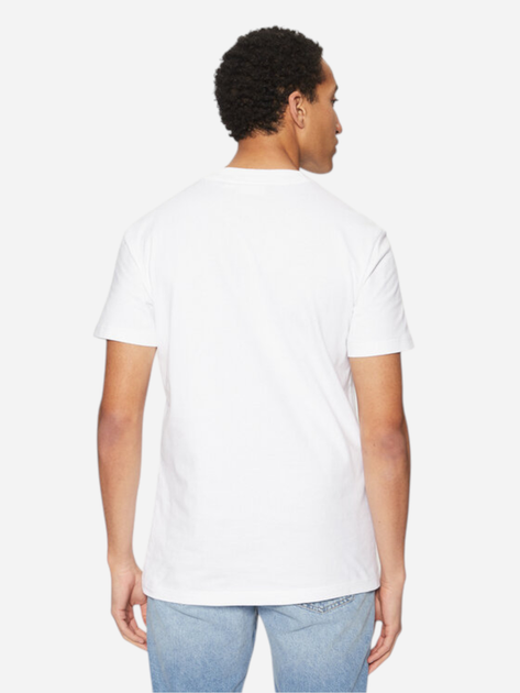 Футболка бавовняна чоловіча Calvin Klein Jeans J30J326683-YAF L Біла (8720639885206) - зображення 2