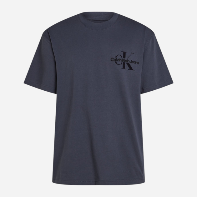 Футболка бавовняна чоловіча Calvin Klein Jeans J30J327107-CGE XL Темно-сіра (8720639923854) - зображення 5