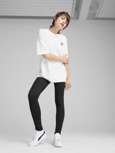 Спортивні легінси жіночі Puma Ess Small No.1 Logo Leggings 68242201 XL Чорні (4067983478369) - зображення 3