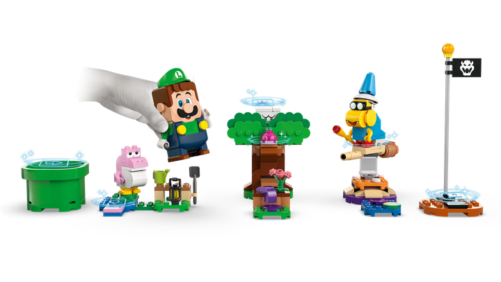 Конструктор LEGO Super Mario Пригоди з інтерактивною фігуркою Луїджі 210 деталей (71440) - зображення 3