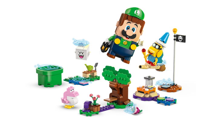 Конструктор LEGO Super Mario Пригоди з інтерактивною фігуркою Луїджі 210 деталей (71440) - зображення 4