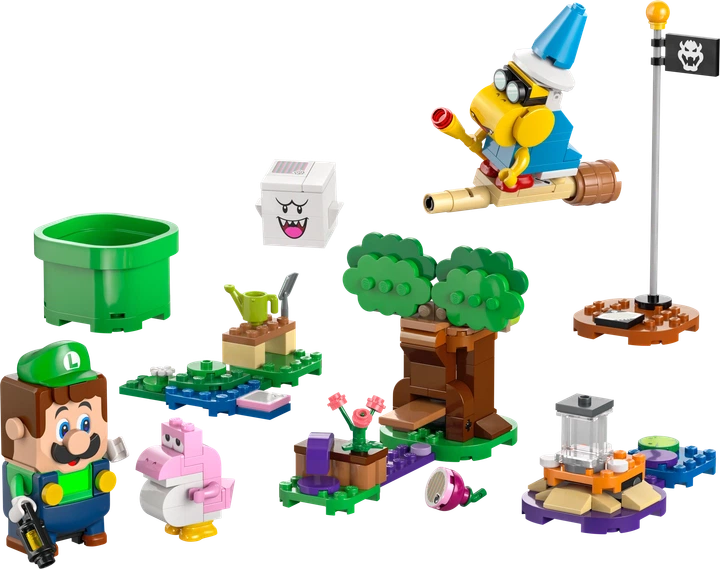 Конструктор LEGO Super Mario Приключения с интерактивной фигуркой Луиджи 210 деталей (71440) - изображение 8