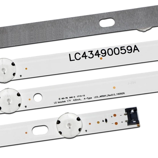 Подсветка LG 43LJ594V INNOTEK 17Y 43INCH-A-TYPE 43UJ6300 43UJ6307 HC430DUN SSC_43LJ61_FHD 43UJ630V - изображение 2