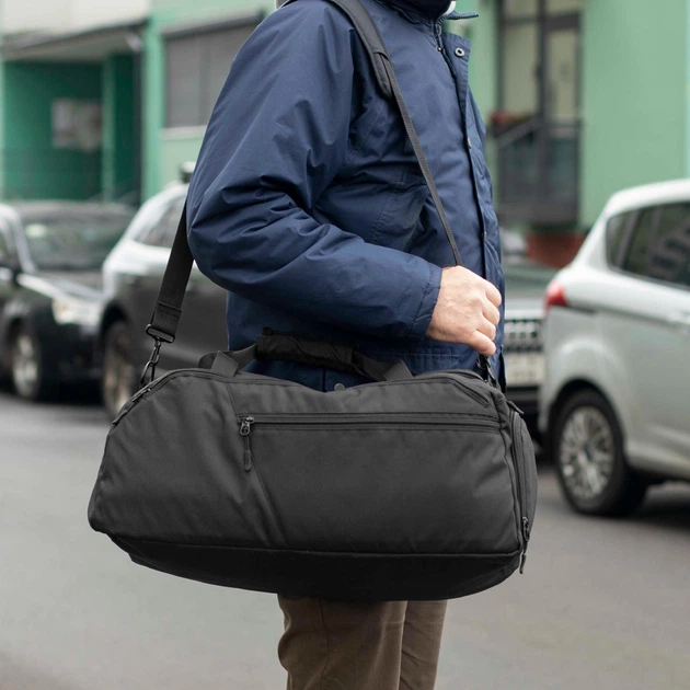Спортивна чоловіча сумка з відділом для взуття ATLET на 27 літрів для тренувань та фітнесу - зображення 13