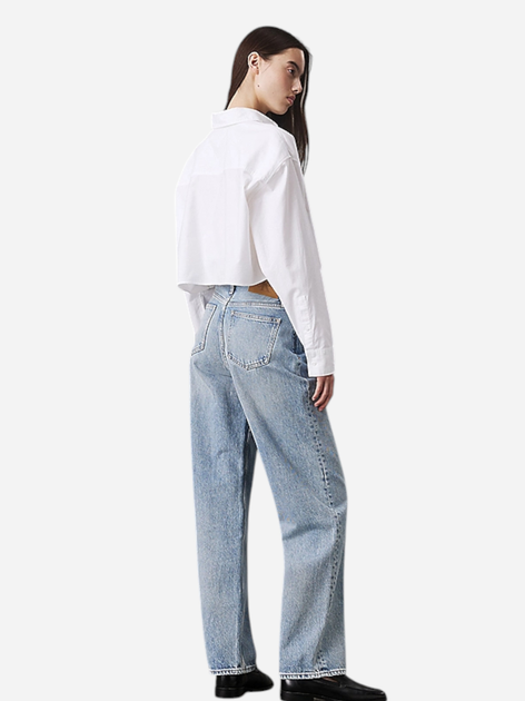 Jeansy regular fit damskie Calvin Klein Jeans J20J225002-1AA 26-30 Jasnoniebieskie (8720639957644) - obraz 2