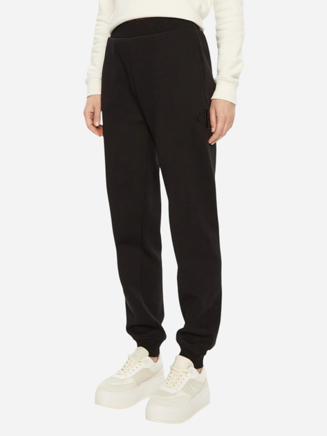 Спортивні штани жіночі Calvin Klein Jeans J20J224841-BEH M Чорні (8720639959884) - зображення 1
