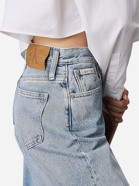 Jeansy regular fit damskie Calvin Klein Jeans J20J225002-1AA 28-32 Jasnoniebieskie (8720639957767) - obraz 5