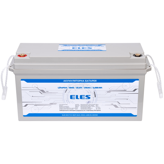 Акумуляторна батарея ELES DB ST EV 8S2P 25,6V; 210 Ah; 2,68kWt; BMS150 - изображение 2
