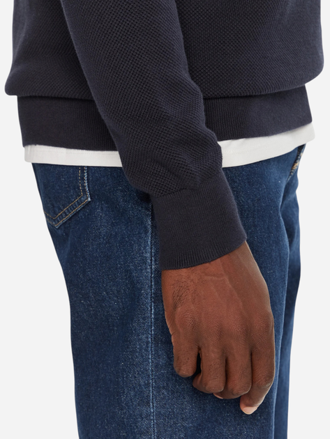 Sweter męski bawełniany Tommy Hilfiger MW0MW36347-DW5 M Ciemnogranatowy (8720637463475) - obraz 5
