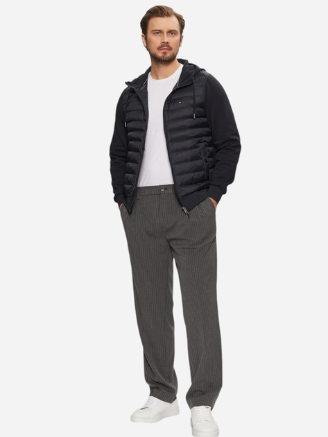 Куртка демісезонна з капюшоном чоловіча Tommy Hilfiger MW0MW39007-DW5 L Темно-синя (8720638246466) - зображення 3