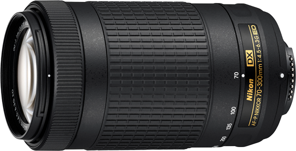 Объектив Nikon AF-P Dx Nikkor 70-300mm f/4.5-6.3G Ed 415 г черный - Фото 1 Объектив Nikon AF-P Dx Nikkor 70-300mm f/4.5-6.3G Ed 415 г черный - изображение 1