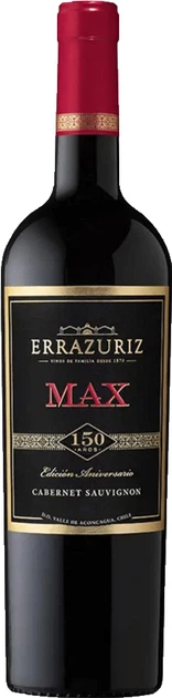 Вино Errazuriz Max Reserva Cabernet Sauvignon червоне сухе 0.75 л (7804304101004) - Фото 1 Вино Errazuriz Max Reserva Cabernet Sauvignon червоне сухе 0.75 л (7804304101004) - зображення 1