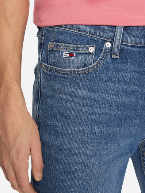 Джинси Slim Fit чоловічі Tommy Jeans DM0DM20512-1A5 33-34 Блакитні (8720638483434) - зображення 4