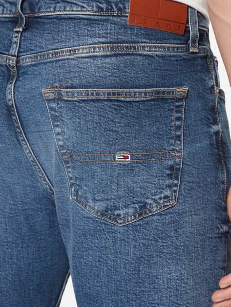 Jeansy slim fit męskie Tommy Jeans DM0DM20576-1BK 30-32 Granatowe (8720638508212) - obraz 5