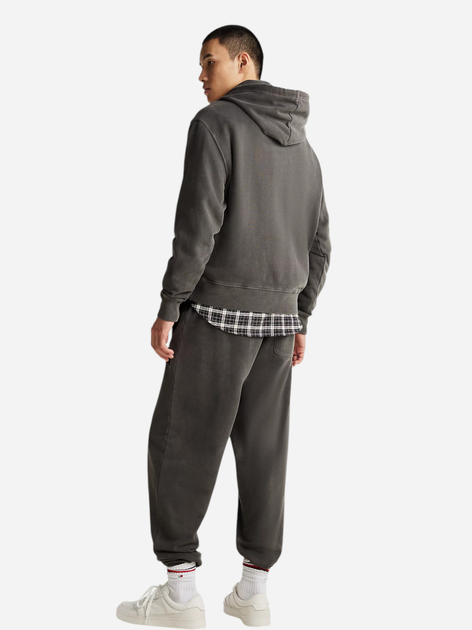 Худі оверсайз чоловіче Tommy Jeans DM0DM20263-BDS S Темно-сіре (8720638584568) - зображення 2