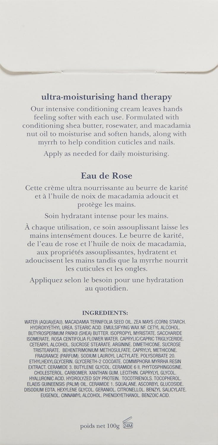 Krem do rąk Crabtree and Evelyn Rosewater Ultra-Moisturising 100 g (44936278171) - obraz 3