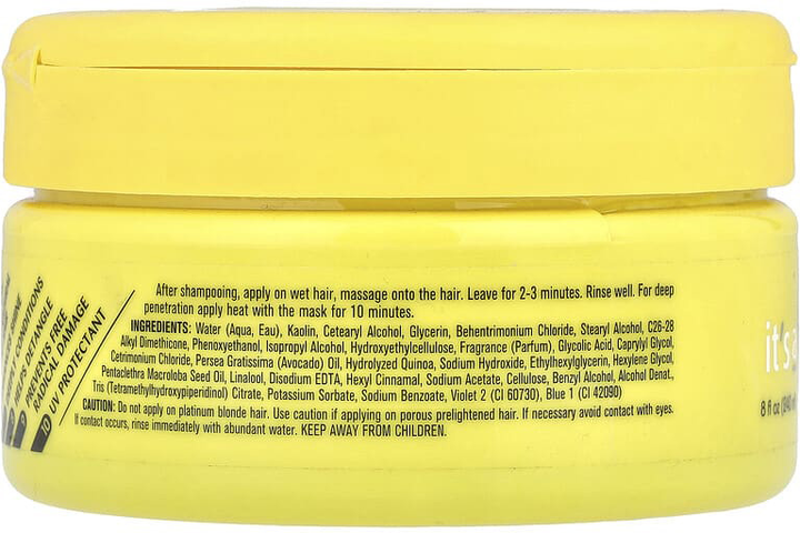 Maska do włosów It's a 10 Miracle Hair Treatment Clay 240 ml (898571001355) - obraz 3