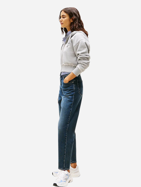 Джинси Mom's жіночі Tommy Jeans DW0DW19580-1BJ 26-30 Темно-блакитні (8720638496670) - зображення 4