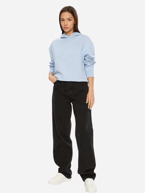 Bluza damska z kapturem elegancka Calvin Klein K20K208126-C1X S Niebieska (8720639977253) - obraz 3