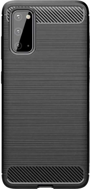 Etui plecki Winner Group Carbon do Samsung Galaxy S20 Black (8591194095023) - obraz 1