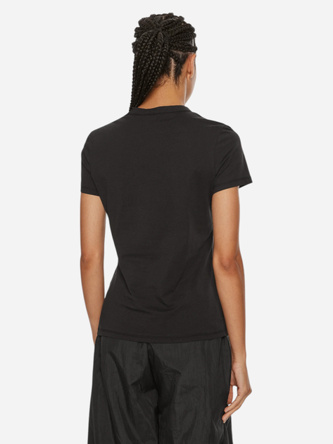 Koszulka damska bawełniana Calvin Klein K20K208061-BEH M Czarna (8720639735136) - obraz 2