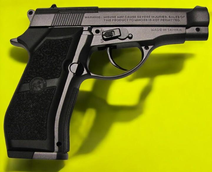 Пневматичний пістолет WinGun 301 Beretta M84 + 4 шт СО2 + 250 кульок BB - зображення 2