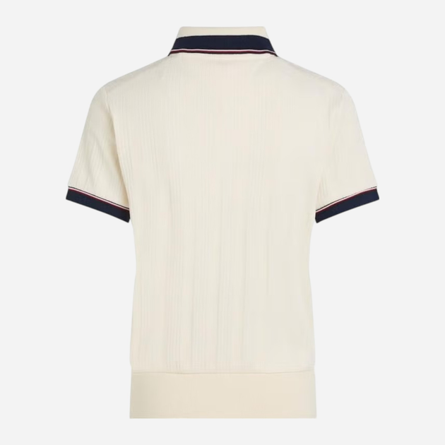 Koszulka polo damska elegancka Tommy Hilfiger WW0WW43925-AEF XS Mleczna (8720638414766) - obraz 6