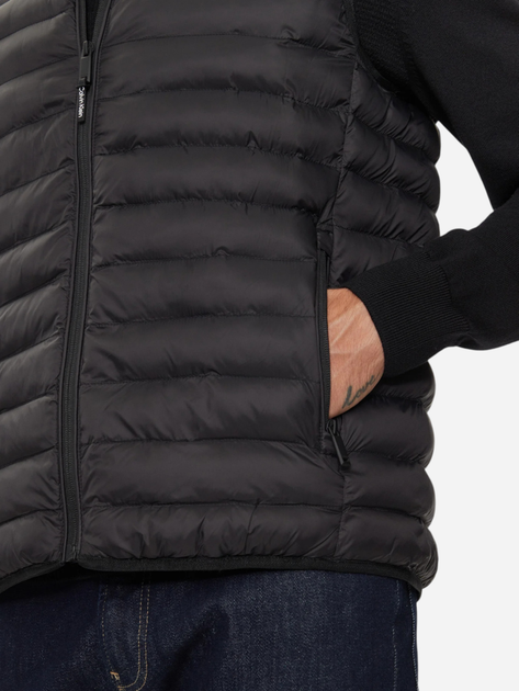 Bezrękawnik męski pikowany Calvin Klein K10K113470-BEH M Czarny (8720639371457) - obraz 6