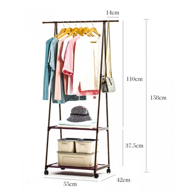 Вішак пересувний для одягу Coat Rack - Фото 3 Вішак пересувний для одягу Coat Rack - зображення 3