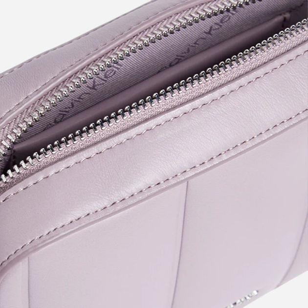 Torebka crossbody damska mała Calvin Klein K60K613076-VHE Jasnoróżowa (8721107067353) - obraz 3