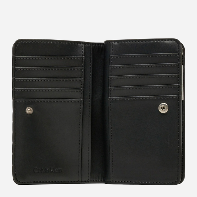 Гаманець жіночий для карток Calvin Klein K60K613063-BEH Чорний (8721107066752) - зображення 4