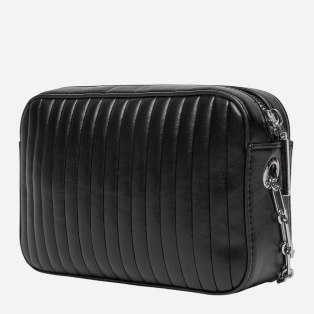 Torebka crossbody damska mała Calvin Klein K60K613078-BEH Czarna (8721107067285) - obraz 3